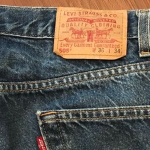 Levi's 505 36x34